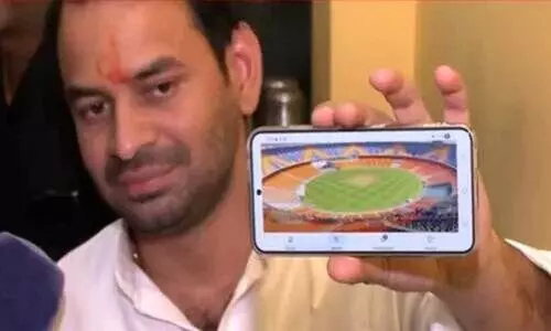 Mahua,Cricket Stadium,India-Pakistan Match,Election Promise,Political Showpiece, തേജ് പ്രതാപ് യാദവ്, മഹുവ, ബിഹാർ, തെരഞ്ഞെടുപ്പ്