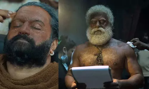 ആറ് മണിക്കൂർ നീണ്ട മേക്കപ്പ്; കാന്താരയിൽ മായക്കാരനായതും ഋഷഭ് ഷെട്ടി