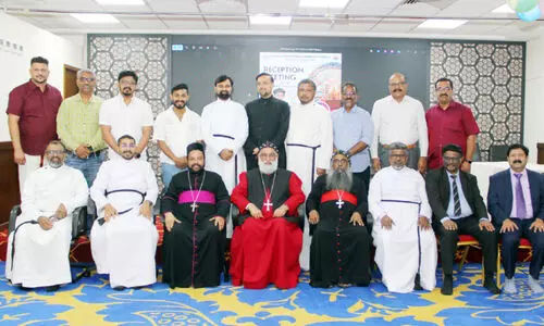 കെ.​സി.​ഇ.​സി മോ​ർ ബ​സേ​ലി​യോ​സ്‌ ജോ​സ​ഫ് കാ​തോ​ലി​ക്ക ബാ​വ​ക്ക് സ്വീ​ക​ര​ണം