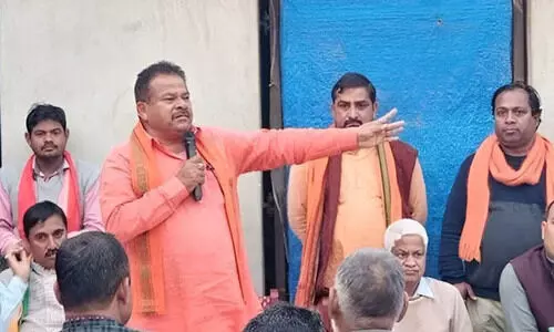 ‘ഒരു മുസ്‍ലിം പെൺകുട്ടിയെ കൊണ്ടുവരൂ, ജോലി നേടാം’: യു.പിയിൽ കടുത്ത വിദ്വേഷ പ്രസംഗവുമായി മുൻ ബി.ജെ.പി എം.എൽ.എ