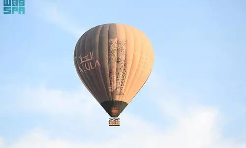 അൽഉലയിൽ ഹോട്ട് എയർ ബലൂൺ പറക്കലുകൾ പുനരാരംഭിച്ചു