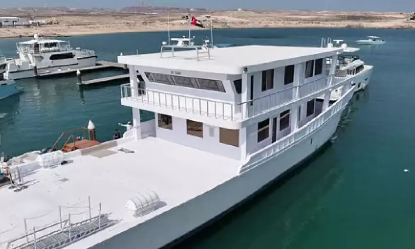 സീ​ർ അ​ബു നു​ഐ​ർ ദ്വീ​പി​ലേ​ക്ക്​ ക​പ്പ​ൽ സ​ർ​വി​സ്​