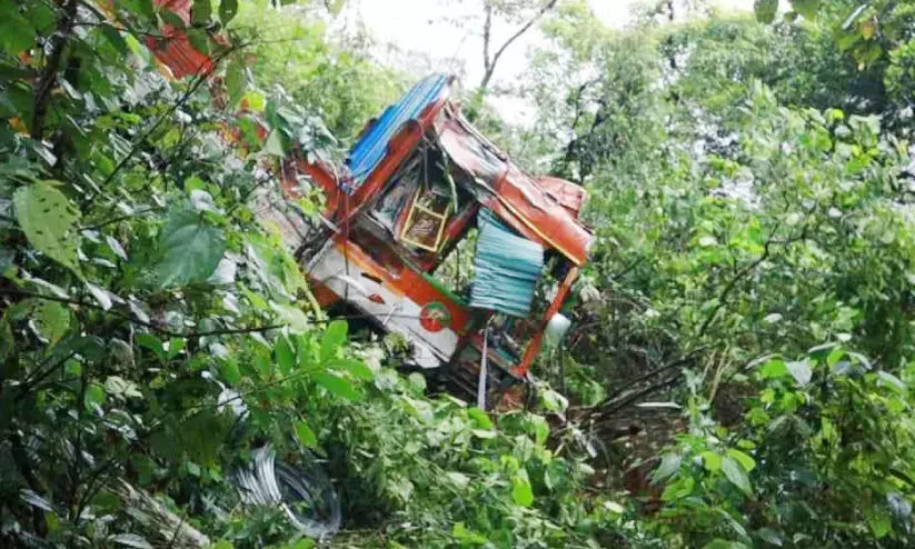 മുന്നറിയിപ്പ് ബോർഡുകളില്ല; അപകടത്തുരുത്തായി പാൽചുരം റോഡ്