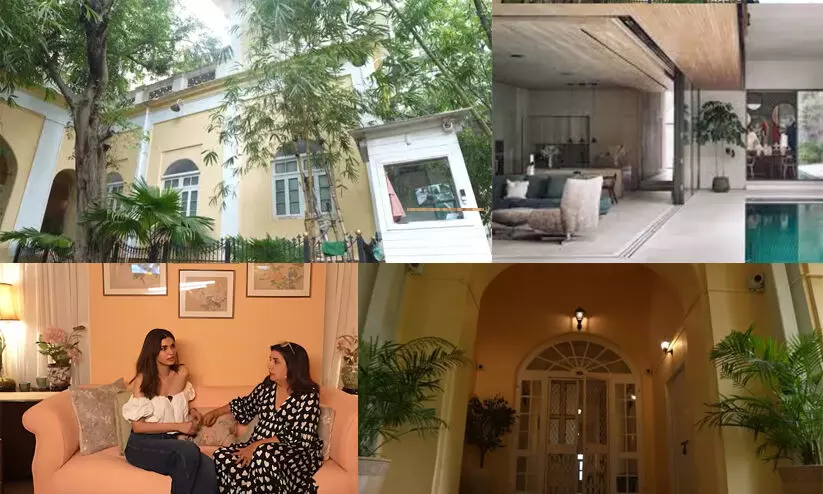 മുംബൈയുടെ ഹൃദയ ഭാഗത്ത് ഒളിപ്പിച്ചുവച്ച യൂറോപ്പിന്റെ കഷ്ണം; പഴയ കാലഘട്ടത്തിന്റെ മനോഹാരിതയിൽ ഡയാന പെന്റിയുടെ വീട് മുംബൈയുടെ ഹൃദയ ഭാഗത്ത് ഒളിപ്പിച്ചുവച്ച യൂറോപ്പിന്റെ കഷ്ണം; പഴയ കാലഘട്ടത്തിന്റെ മനോഹാരിതയിൽ ഡയാന പെന്റിയുടെ വീട്