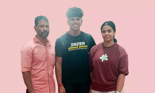 അച്ഛന്‍റെ സ്വപ്​നങ്ങൾ എടുത്തുയർത്തി നീരജ്