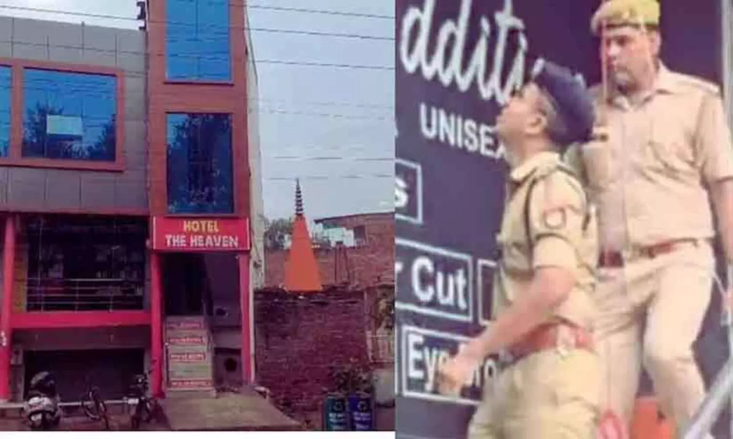 Woman falls naked from first floor of hotel; police searching for friend who came to celebrate her birthday