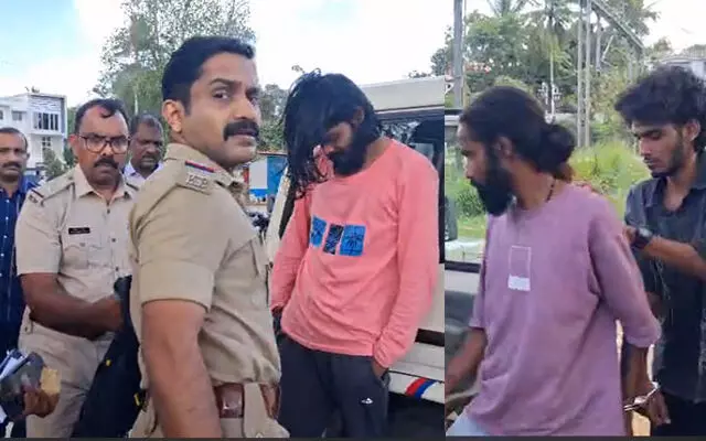 ട്രെയിൻ ഇറങ്ങി നടക്കവേ പൊലീസ് വളഞ്ഞിട്ട് പിടികൂടി; എം.ഡി.എം.എയുമായി മൂന്നുപേർ അറസ്റ്റിൽ ട്രെയിൻ ഇറങ്ങി നടക്കവേ പൊലീസ് വളഞ്ഞിട്ട് പിടികൂടി; എം.ഡി.എം.എയുമായി മൂന്നുപേർ അറസ്റ്റിൽ