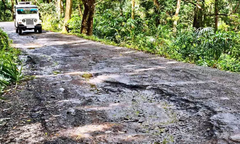 മണ്ഡലകാലം: അച്ചൻകോവിൽ യാത്ര കഠിനമാകും