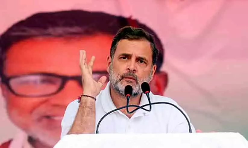 Modi is scared of Trump, claims Rahul Modi is scared of Trump, claims Rahul