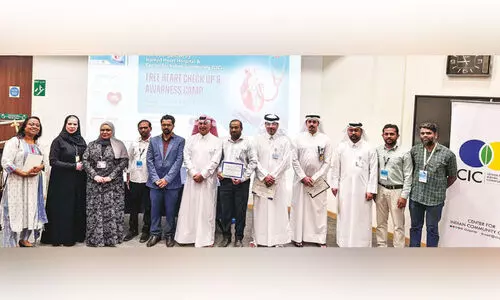 ഹൃ​ദ​യാ​രോ​ഗ്യ സ​ന്ദേ​ശ​വു​മാ​യി ഹാ​ർ​ട്ട് മെ​ഡി​ക്ക​ൽ ക്യാ​മ്പ്