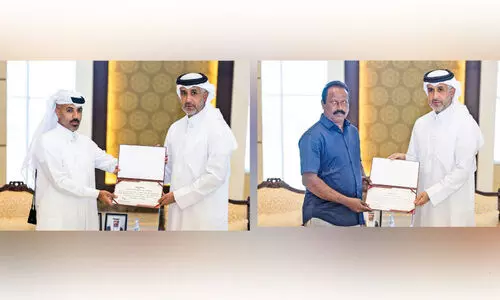 പ്ര​തി​രോ​ധ -സു​ര​ക്ഷ; പ്ര​വ​ർ​ത്ത​ന​ങ്ങ​ളി​ലേ​ർ​പ്പെ​ട്ട​വ​രെ ആ​ദ​രി​ച്ചു