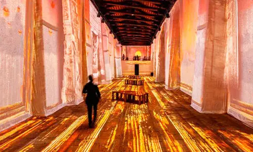 ‘ദി ​റൂ​ട്ട​ഡ് നോ​മാ​ഡ്: എം.​എ​ഫ്. ഹു​സൈ​ൻ’; ക​താ​റ​യി​ൽ പ്ര​ദ​ർ​ശ​നം തു​ട​ങ്ങി