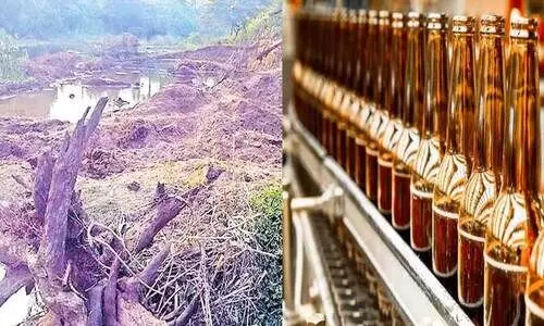 ബ്രൂവറി കമ്പനിക്ക് വെള്ളം: എലപ്പുള്ളി പഞ്ചായത്ത് നോ പറഞ്ഞപ്പോൾ പുതുശ്ശേരി പഞ്ചായത്തിനെ കൊണ്ട് യെസ് പറയിപ്പിച്ച് സി.പി.എം