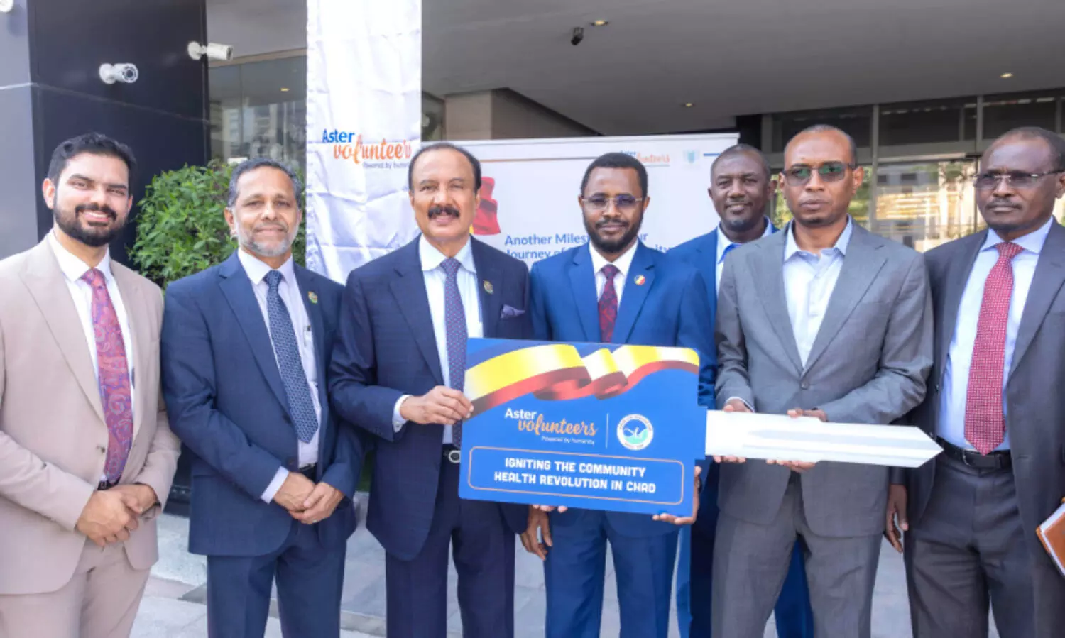 ഛാഡി​ൽ 67ാമ​ത് മൊ​ബൈ​ൽ മെ​ഡി​ക്ക​ൽ യൂ​നി​റ്റു​മാ​യി ആ​സ്റ്റ​ർ വ​ള​ന്‍റി​യേ​ഴ്സ്