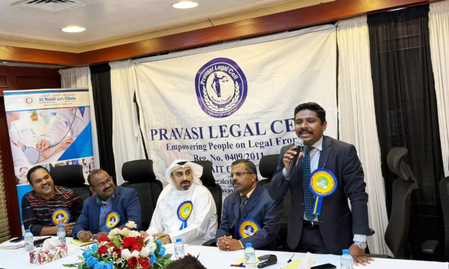 പ്ര​വാ​സി ലീ​ഗ​ൽ സെ​ൽ-​ഫി​റ കു​വൈ​ത്ത് ലീ​ഗ​ൽ ക്ലി​നി​ക്‌