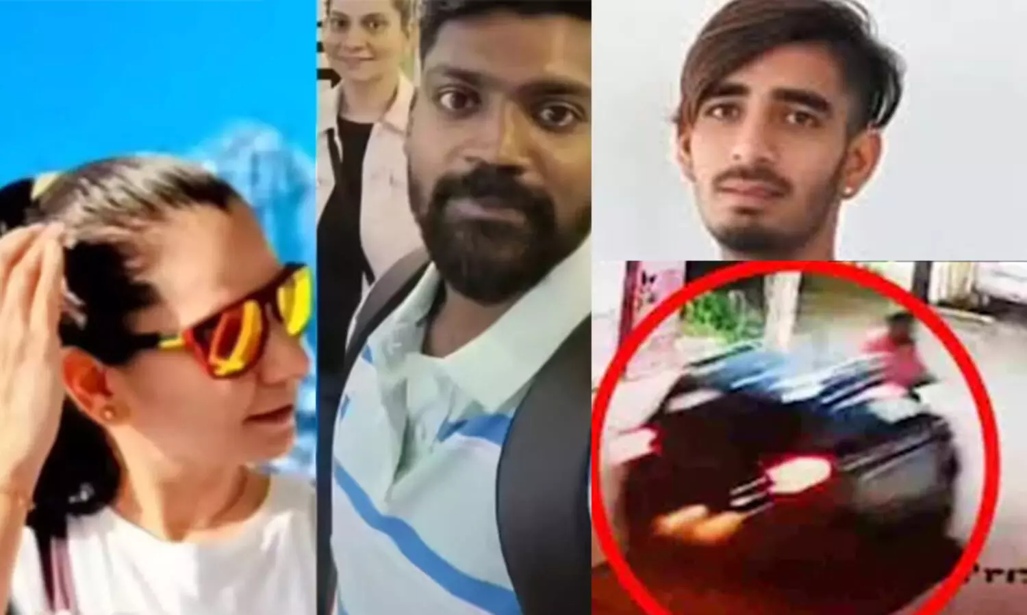 യുവാവിനെ കാറിടിപ്പിച്ച് കൊന്ന സ്ഥലത്തേക്ക് മനോജ് കുമാറും ഭാര്യയും മുഖംമറച്ച് സ്കൂട്ടറിൽ വീണ്ടുമെത്തി