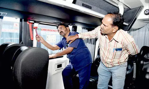 ക​ർ​ണൂ​ൽ ബ​സ് ദു​ര​ന്തം; കെ.​എ​സ്.​ആ​ർ.​ടി.​സി സു​ര​ക്ഷാ ഓ​ഡി​റ്റ് ആ​രം​ഭി​ച്ചു