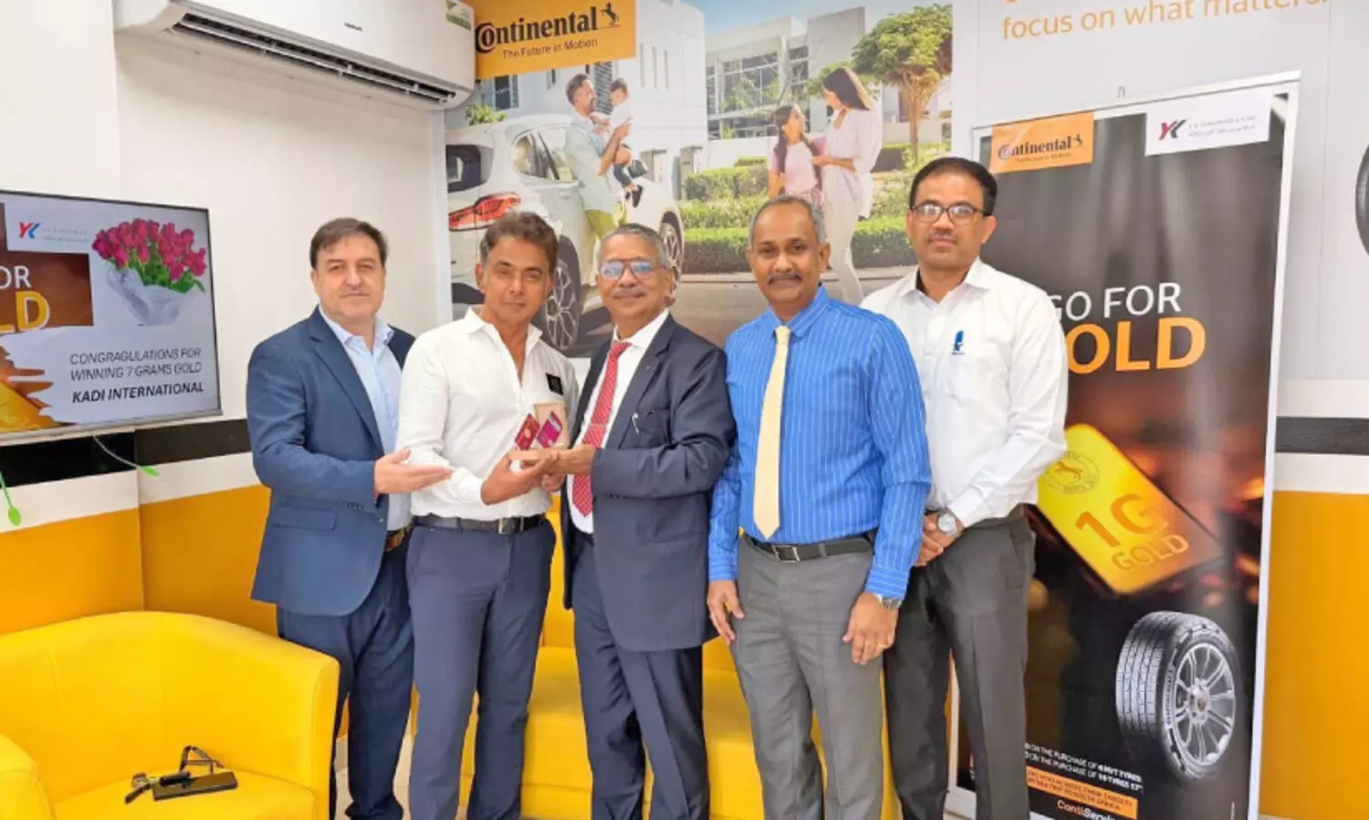 കോ​ണ്ടി​നെ​ന്റ​ൽ-​വൈ.​കെ. അ​ൽ​മൊ​യ്യ​ദ് ഗോ ​ഫോ​ർ ഗോ​ൾ​ഡ് പ​ദ്ധ​തി