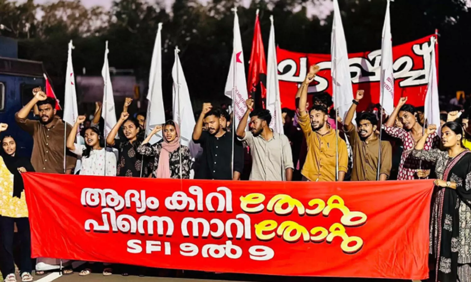 കാലിക്കറ്റ് ഡി.എസ്.യു തെരഞ്ഞെടുപ്പ്; മുഴുവൻ സീറ്റും നിലനിർത്തി എസ്.എഫ്.ഐ