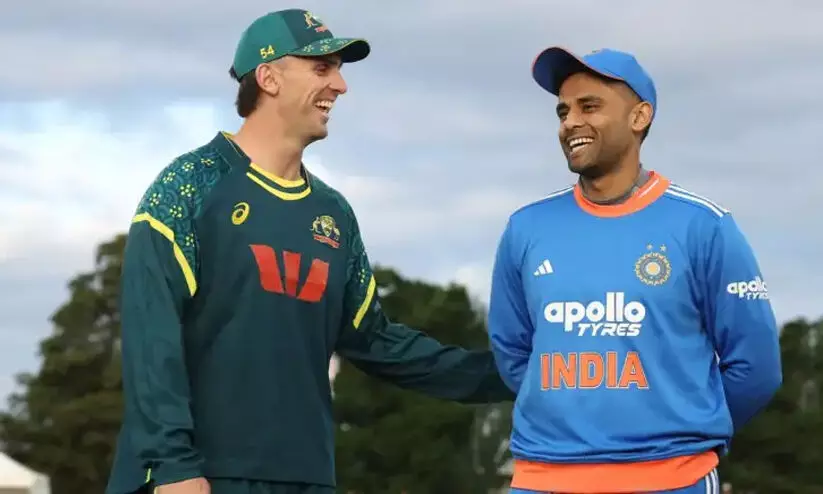 ഇന്ത്യ-ആസ്ട്രേലിയ രണ്ടാം ട്വന്റി20 ഇന്ന് ഇന്ത്യ-ആസ്ട്രേലിയ രണ്ടാം ട്വന്റി20 ഇന്ന്