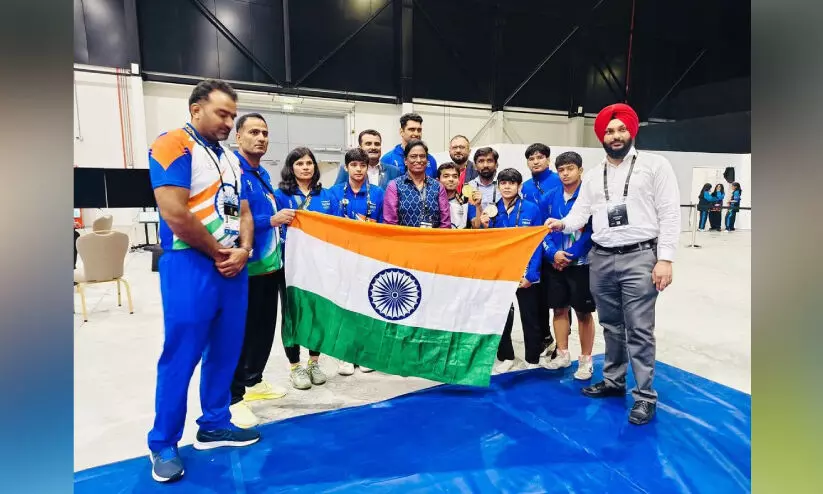 ഏ​ഷ്യ​ൻ യൂ​ത്ത് ഗെ​യിം​സ്; കു​ത്ത​നെ ഉ​യ​ർ​ന്ന് ഇ​ന്ത്യ​ൻ ‘സ്വ​ർ​ണം’