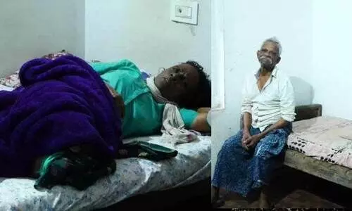 ലോണെടുത്ത് വീടുവെച്ചു, പിന്നാ​ലെ അച്ഛനും അമ്മയ്ക്കും കാൻസർ; ലോണടവ് മുടങ്ങി, ജപ്തിമുനയിൽ ദുരിതജീവിതം