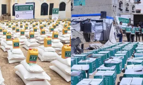 ഗസ്സയിലെ ദുരിതബാധിത കുടുംബങ്ങൾക്ക് സഹായം തുടർന്ന് സൗദി ഗസ്സയിലെ ദുരിതബാധിത കുടുംബങ്ങൾക്ക് സഹായം തുടർന്ന് സൗദി