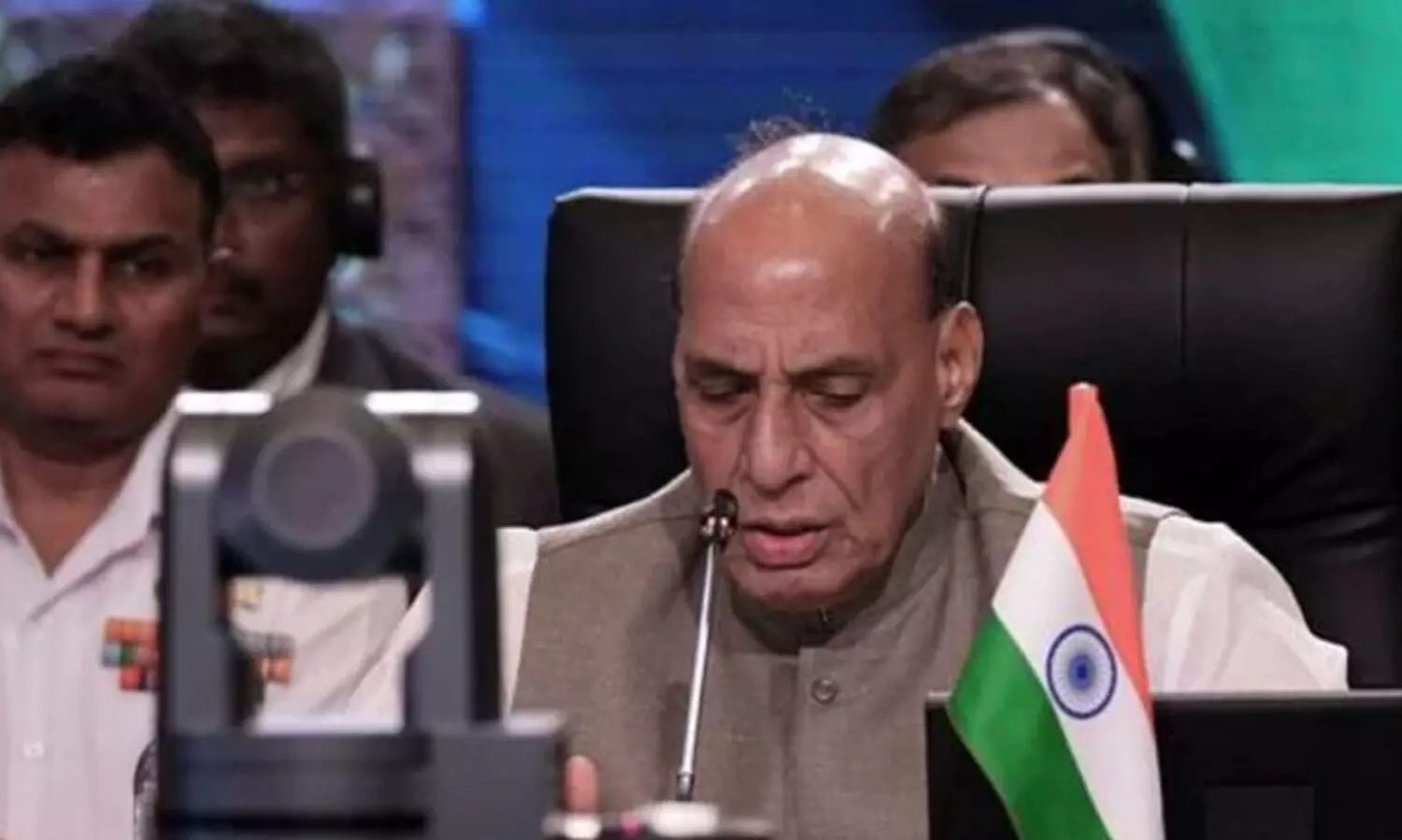 ‘ഇന്തോ- പസഫിക് മേഖലയിൽ അടിച്ചേൽപിക്കൽ അനുവദിക്കില്ല’  എ​ല്ലാ​വ​രു​ടെ​യും താ​ൽ​പ​ര്യ​ങ്ങ​ൾ സം​ര​ക്ഷി​ക്കുമെന്നും ​പ്രതിരോധ മ​ന്ത്രി രാ​ജ്നാ​ഥ് സി​ങ്