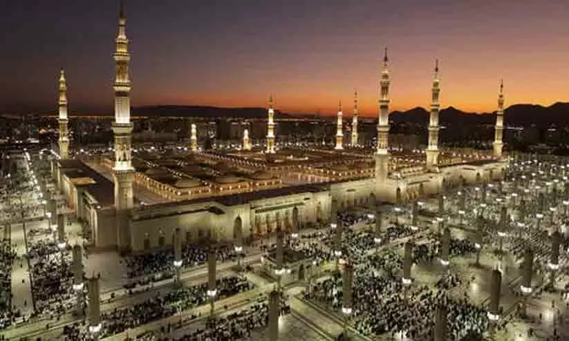 സൗദി സന്ദർശകരുടെ ആദ്യ ലക്ഷ്യസ്ഥാനം പ്രവാചക നഗരിയായ മദീന