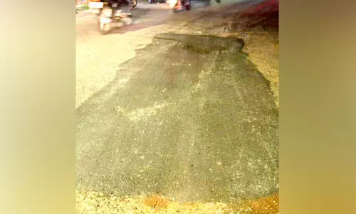 മാധ്യമം വാര്‍ത്ത തുണയായി; കാഞ്ഞിരംപാറ ജങ്ഷനിലെ വന്‍ ഗര്‍ത്തം നികത്തി