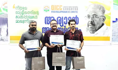 ഒ.​ഐ.​സി.​സി ക്വി​സ് മ​ത്സ​ര​ത്തി​ൽ സ​ജീ​വി​ന് ഒ​ന്നാം സ്ഥാ​നം
