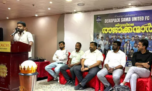 ഡെ​ക്സോ പാ​ക്ക് സ​മ യു​നൈ​റ്റ​ഡ് എ​ഫ്‌.​സി വി​ജ​യാ​ഘോ​ഷം