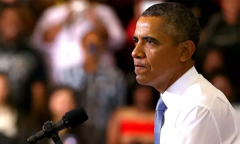 ട്രംപിന്റെ ഭരണത്തിൽ യു.എസിൽ നിയമമില്ലാതായിരിക്കുന്നു; ഇതിനെതിരെ ഡെമോക്രാറ്റുകൾ പൊരുതണം -ഒബാമ