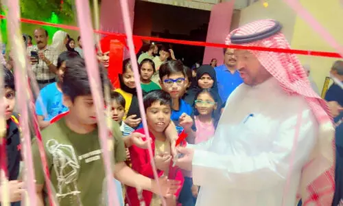 അ​ൽ യാ​സ്മിനിൽ കെ.​ജി ആ​ർ​ട്ട് എ​ക്സ്പോ പ്ര​ദ​ർശനം​