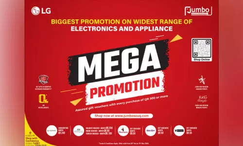 ജം​ബോ ഇ​ല​ക്ട്രോ​ണി​ക്സ് മെ​ഗാ പ്ര​മോ​ഷ​ൻ
