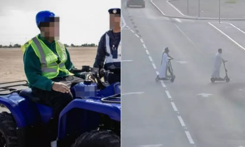 ക്വാ​ഡ് ബൈ​ക്കു​ക​ളു​ടെ​യും ഇ-​സ്‌​കൂ​ട്ട​റു​ക​ളു​ടെ​യും ദു​രു​പ​യോ​ഗം ത​ട​യാ​ൻ ന​ട​പ​ടി