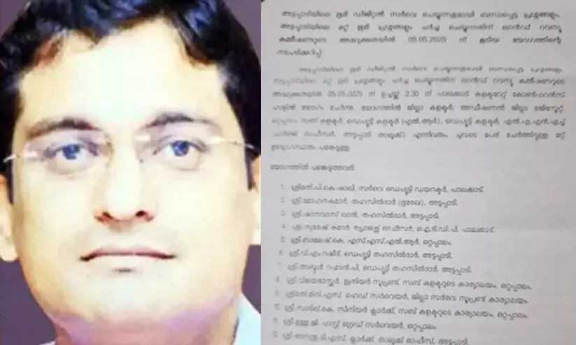 അട്ടപ്പാടിയിൽ ഊര് ഭൂമി സർവേ ചെയ്യാൻ സെറ്റിൽമെന്‍റ് രജിസ്റ്റർ പരിശോധിക്കണം -ലാൻഡ് റവന്യൂ കമീഷണർ
