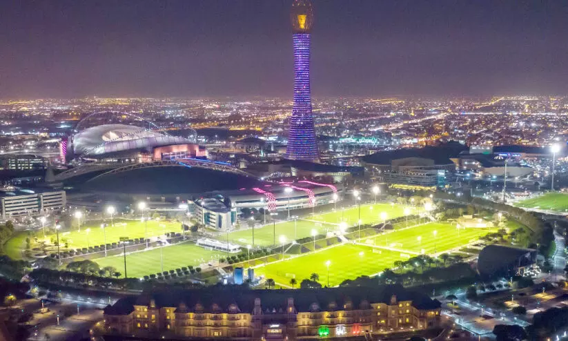 ആസ്പ​യ​ർ സോ​ൺ മൈ​താ​ന​ങ്ങ​ൾ​ക്ക് ഖ​ത്ത​ർ താ​ര​ങ്ങ​ളു​ടെ പേ​രു​ക​ൾ