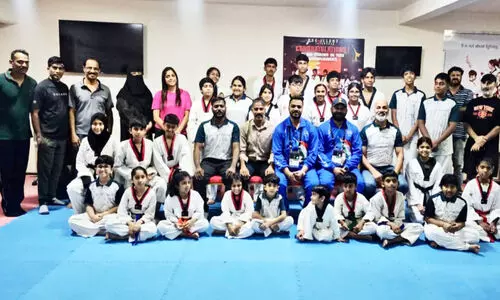 എ​ക്സ​ല​ന്റ് തൈ​ക്വാ​ൻ​ഡോ സ​ന്ദ​ർ​ശി​ച്ച് അ​ന്താ​രാ​ഷ്ട്ര തൈ​ക്വാ​ൻ​ഡോ കോ​ച്ചു​ക​ൾ