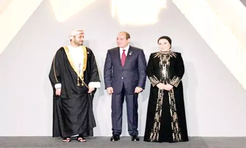 ഗ്രാ​ൻ​ഡ് ഈ​ജി​പ്ഷ്യ​ൻ മ്യൂ​സി​യം ഉ​ദ്ഘാ​ട​ന ചടങ്ങിൽ ഒമാൻ സാം​സ്‌​കാ​രി​ക മ​ന്ത്രിയും