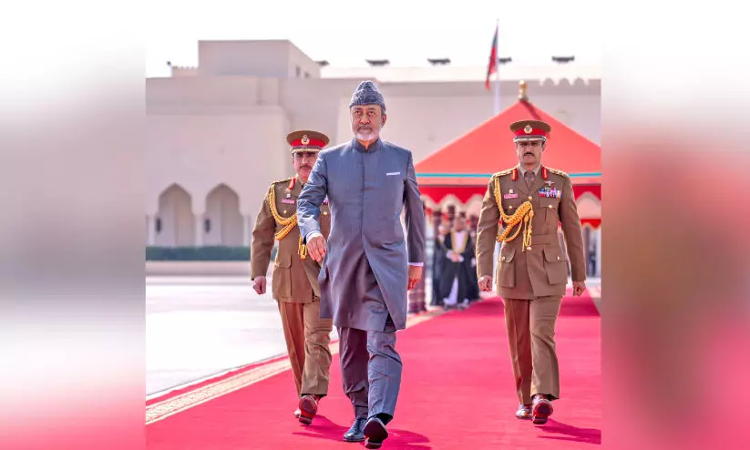 സുൽത്താൻ ഹൈതം ബിൻ താരിഖ് സ്പെയിനിൽ സുൽത്താൻ ഹൈതം ബിൻ താരിഖ് സ്പെയിനിൽ