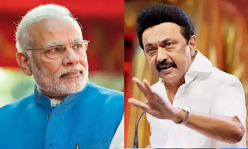 CM Stalin challenges PM Modi to repeat Bihar remarks in Tamil Nadu CM Stalin challenges PM Modi to repeat Bihar remarks in Tamil Nadu