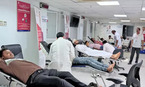 ജ്വാ​ല ഫ​ല​ജ് ര​ക്ത​ദാ​ന ക്യാ​മ്പ് സ​മാ​പി​ച്ചു