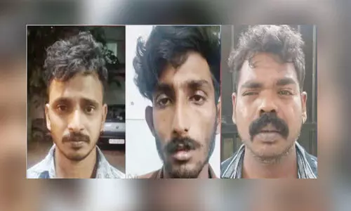 കത്തികാട്ടി കവർച്ച; മൂന്നുപേർ പിടിയിൽ