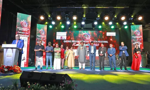 ഖ​ത്ത​ർ ക​ലാ​ഞ്ജ​ലി സ്കൂ​ൾ ക​ലോ​ത്സ​വം സ​മാ​പി​ച്ചു; എം.​ഇ.​എ​സ് ഇ​ന്ത്യ​ൻ സ്കൂ​ളി​ന് കി​രീ​ടം