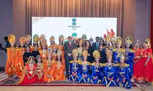 പ്രവാസി പരിചയ്​ 2025: ഇന്ത്യൻ എംബസിയിൽ ‘ഗീത മഹോത്സവം’ കൊണ്ടാടി​