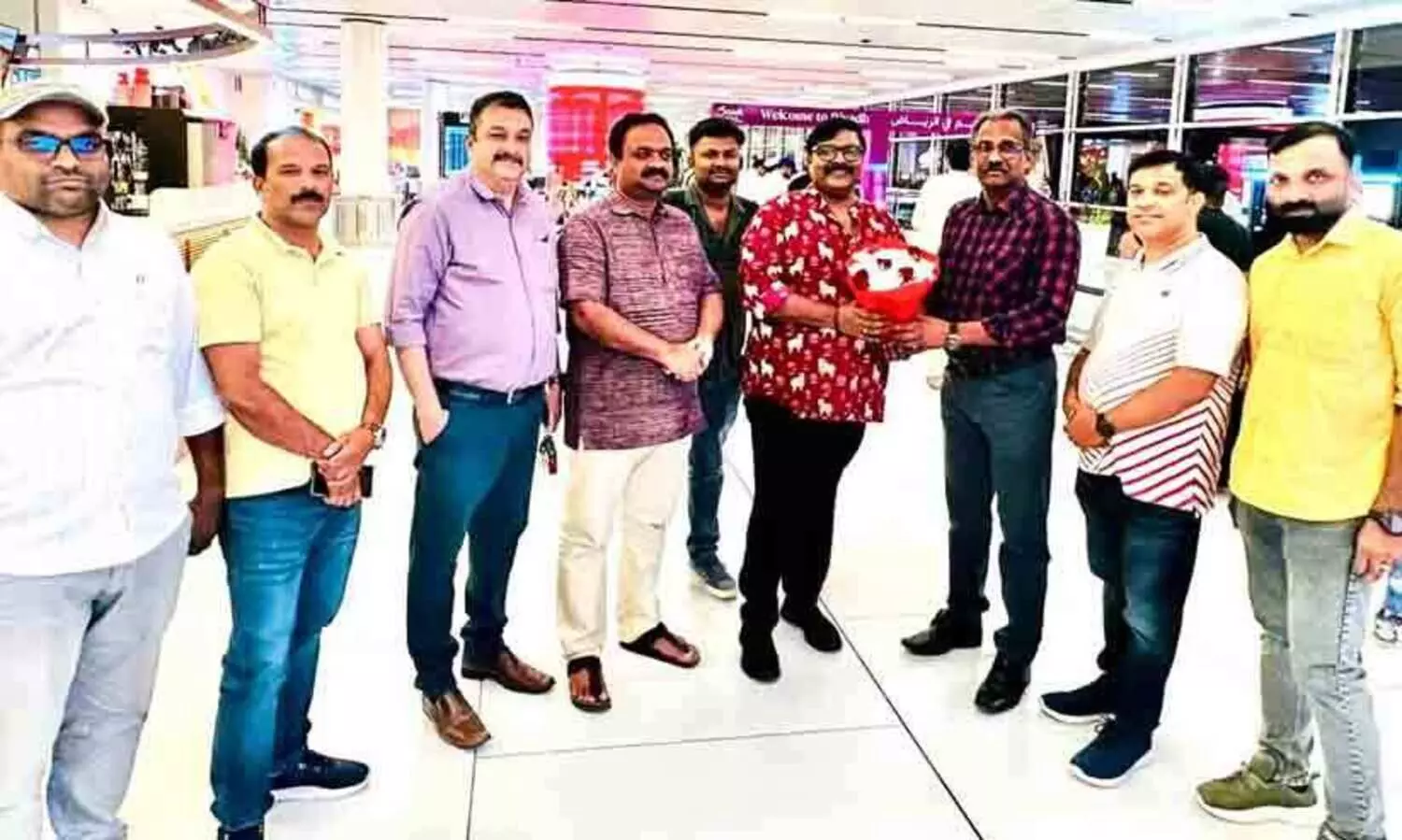 ഗ്രാൻഡ് മാസ്​റ്റർ ജി.എസ്. പ്രദീപിന് റിയാദിൽ സ്വീകരണം