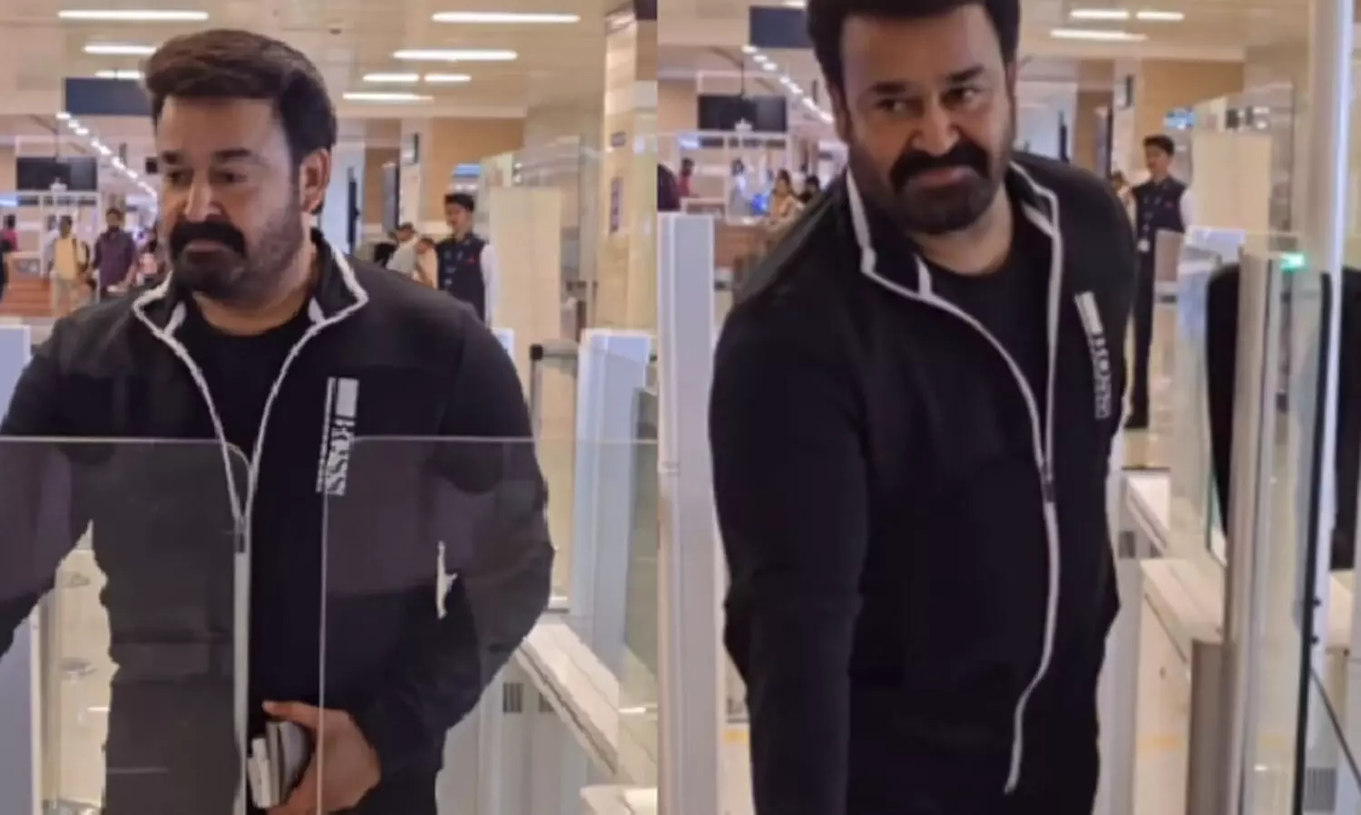 20 സെക്കൻഡിൽ ഇമി​ഗ്രേഷൻ പൂർത്തിയാക്കി മോഹൻലാൽ; വിഡിയോ പങ്കുവെച്ച് സിയാൽ