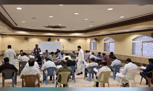 ഖുർആൻ ലേണിങ് സ്കൂൾ പരീക്ഷ; നിരവധി പേർ പ​ങ്കെടുത്തു