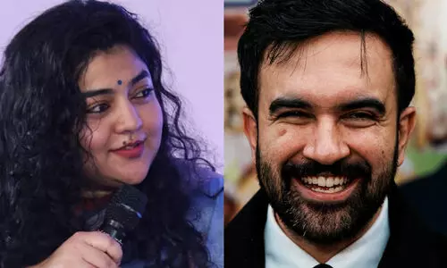 വെള്ളിയാഴ്ച ജുമുഅക്ക് പോകുന്ന ഒരു മുസ്ലിം അമേരിക്കയുടെ ഏറ്റവും വലിയ നഗരത്തിന്റെ മേയറായി, തോറ്റത് യു.എസ് ഭരണകൂടം വെള്ളമൊഴിച്ച് വളർത്തിയ ഇസ്ലാം വിരോധം; അരുന്ധതി. ബി വെള്ളിയാഴ്ച ജുമുഅക്ക് പോകുന്ന ഒരു മുസ്ലിം അമേരിക്കയുടെ ഏറ്റവും വലിയ നഗരത്തിന്റെ മേയറായി, തോറ്റത് യു.എസ് ഭരണകൂടം വെള്ളമൊഴിച്ച് വളർത്തിയ ഇസ്ലാം വിരോധം; അരുന്ധതി. ബി